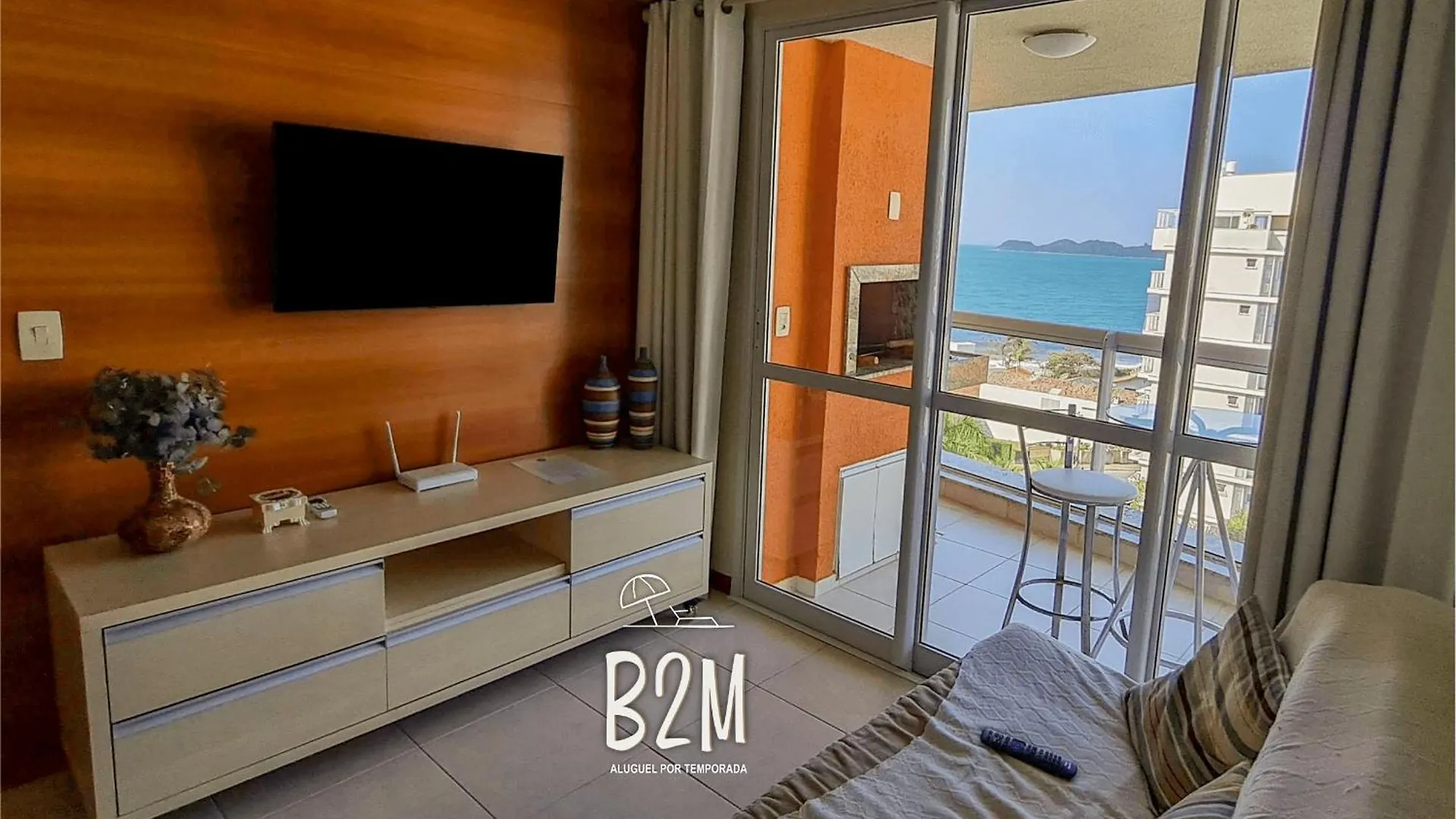 Apartamento Beto Carrero, Vista Espetacular Do Mar, Home Club Penha